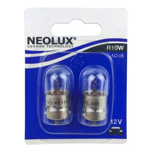 Лампа автомобільна сигнальна NEOLUX Standard R10W N245-02B 2 шт (780935)