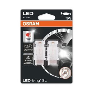 Лампи світлодіодні P27/7W Osram LEDriving 12V 1.7 W W2.5X16Q (Італія) 3157DRP-02B