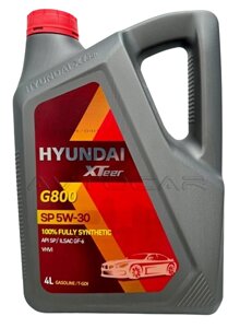 Моторна олива Hyundai XTeer Gasoline Ultra Protection 5W30 4 літри