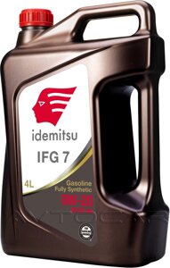 Моторна олива Idemitsu IFG7 0W-20 SP/GF-6A (dexos1 Gen2 Quality Level) 4 літри 30015128-746000020