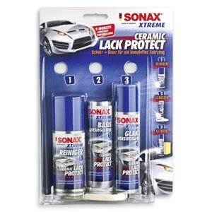 Набір для захисту ЛКП керамічним покриттям (рідке скло) 240 мл SONAX XTREME Ceramic Lackprotect (247941)