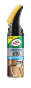 Очисник для шкіри Turtle Wax Power Out Leather Cleaner & Conditioner (аерозоль 400 мл) 52895