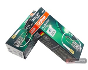 OSRAM Allseasons всепогодна лампа Н3 2 шт 64151ALS