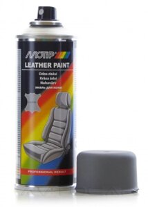 Фарба для шкіри сіра Motip Leather Paint аерозоль 200 мл 04232BS