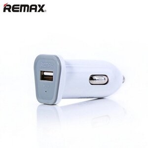 Автомобільний зарядний пристрій Remax RCC-101 для смартфонів і планшетів 1*USB 2.1 А Білий