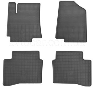 Гумові килимки для HYUNDAI ACCENT з 2011-2017 , колір: чорний, Stingray