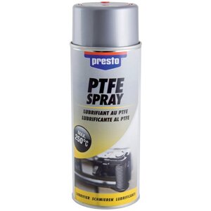 Тефлонове мастило Presto PTFE-Spray (аерозоль 400 мл.) 217753