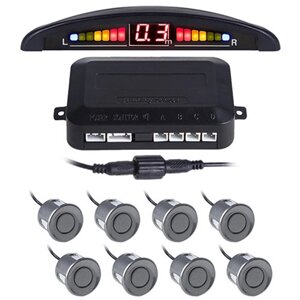 Парктронік Pulso LP-10180/LED/8 датчиків D=22mm/конектор/grey