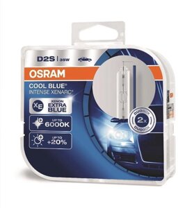 Ксенонові лампи Osram Xenarc Cool Blue Intense D2S 66240CBI (комплект 2 шт.)