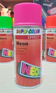 Краска флуоресцентная розовая аэрозольная Dupli Color Neon Effect (150мл) 626173