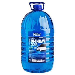 Омивач зимовий стекол VITOL "-12" Морський бриз 5л