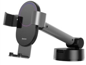 Автомобільний тримач Baseus Simplism gravity car mount holder with suction base SUYL-JY0S