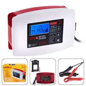 Зарядний пристрій імпульсний VOIN VL-157 6-12V 3-5-7A 3-150AHR LCD