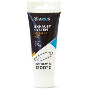 Герметик для ремонта выхлопных систем 1200°С Axxis VSB-004 (75гр.)