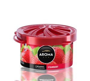 Освежитель Aroma Car Organic Strawberry (92091)
