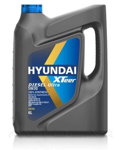 Моторна олія Hyundai XTeer Diesel Ultra 5W30 6 літрів