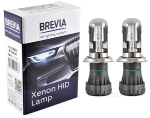 Brevia ксенонові Xenon цоколь лампи H4 85V 35W P43t-38 KET (2шт.)