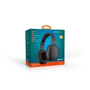 Навушники Bluetooth закриті із мікрофоном Grand-X GB-11B Black
