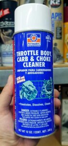 Очищувач карбюратора та дроселя Permatex Motor Muscle Carb & Choke Cleaner 400мл (аерозоль) 80079