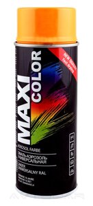 Акрилова фарба Maxi Color RAL1028 колір: динно-жовтий 400 мл.