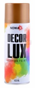 Акрилова спрей фарба золотої металік NOWAX 450 мл. NX48043