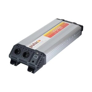 Преобраз. напруги PULSO/ISU-3000/12V-220V/3000WLCD/USB-5VDC2.0A/син. хвиля/клеми