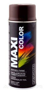 Акрилова фарба Maxi Color RAL8017 колір: шоколадно-коричневий 400мл.