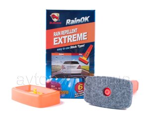 Антидощ Bullsone RainOK Extreme водовідштовхувальне покриття для скла на 6 місяців (Уцінка)