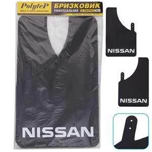 Бризковики "Sport Master" XL 230*375 NISSAN чорний 2шт