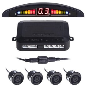 Парктронік Pulso LP-10140/LED/4 датчика D=22mm/конектор/black
