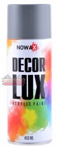 Фарба акрилова для дисків NOWAX NX48017 (RAL 7001) сірий 450 мл.