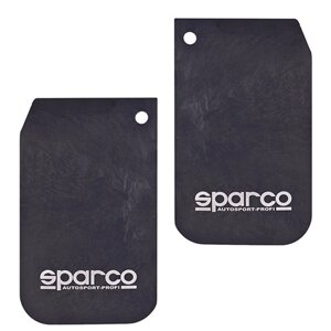 Бризковики SPARCO великий чорний (комплект 2 шт.) 00079