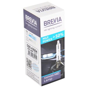 Ксенонова автолампи Brevia Xenon HID Лампи D2S+50% 4300K 85V 35W PK32d-2 (1шт.) 85214MP
