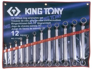 Набір ключів накидних 12 шт. (6-32 мм)