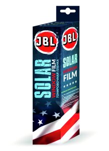 Тонувальна плівка для лобового скла JBL SOLAR 0,2 м*1,5 м світлопроникність 14% Dark Black