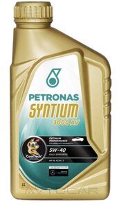 Масло Petronas Syntium 3000 5W40 AV упаковка 1 литр 70179E18EU