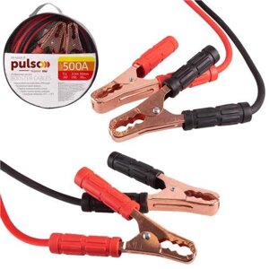 Провода пусковые PULSO 500А (до -45С) 3,5м в чехле (ПП-50135-П)