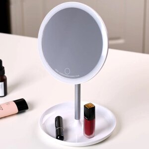Дзеркало для макіяжу з підсвіткою настільне Remax Charming Beauty Makeup Mirror