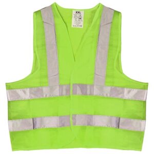 Жилет безпеки світловідбиваючий (green) 166 G XXL