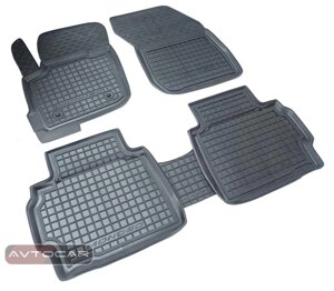 Килимки в салон KIA SORENTO з 2011-, колір чорний, Avto-Gumm