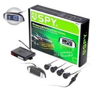 Парктроник SPY LP-213/LCD/4 датчика D=18mm/коннектор/Radio/звук-вкл/выкл./black (LP-213-NEW)