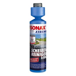 Концентрат омивача скла літній 1:100 250 мл SONAX Xtreme Scheibenreiniger (271141)
