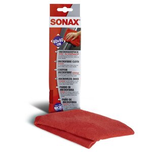 Серветка з мікрофібри для кузова 40х40 см SONAX Microfasertuch Außen (416200)
