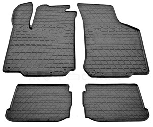 Килимки гумові для VW Golf IV 97-/VW Bora 97- /VW New Beetle 98- , колір: чорний , Stingray