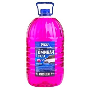 Омивач зимовий стекол VITOL "-12" Бабл Гам 5л