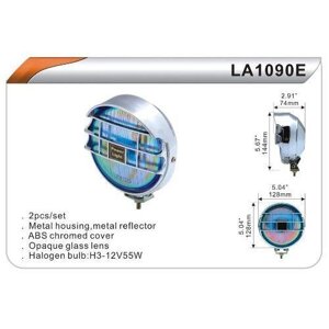 Додаткові фари DLAA 1090 E-W хром/H3-12V-55W/D=128mm (LA 1090 E-W)