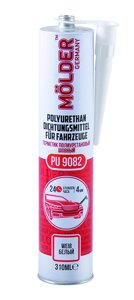 Поліуретановий герметик MOLDER Polyurethan Dichtungsmittel Fur Fahrzeuge білий 310 мл. (PU9082)
