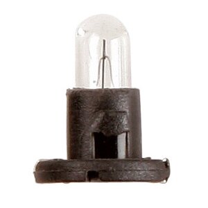 Покажнена лампа розжарювання RING 509TDBK 12v 1.2w T-1/4NW (Black Base) Panel Bulb
