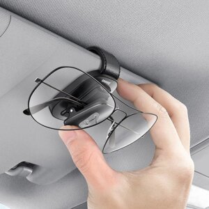 Зажим для окулярів Baseus platinum vehicle eyewear clip clamping type black