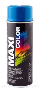 Акрилова фарба Maxi Color RAL5010 колір: темно-синій 400 мл.